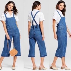 Universal Thread Women's Indigo Denim Overalls